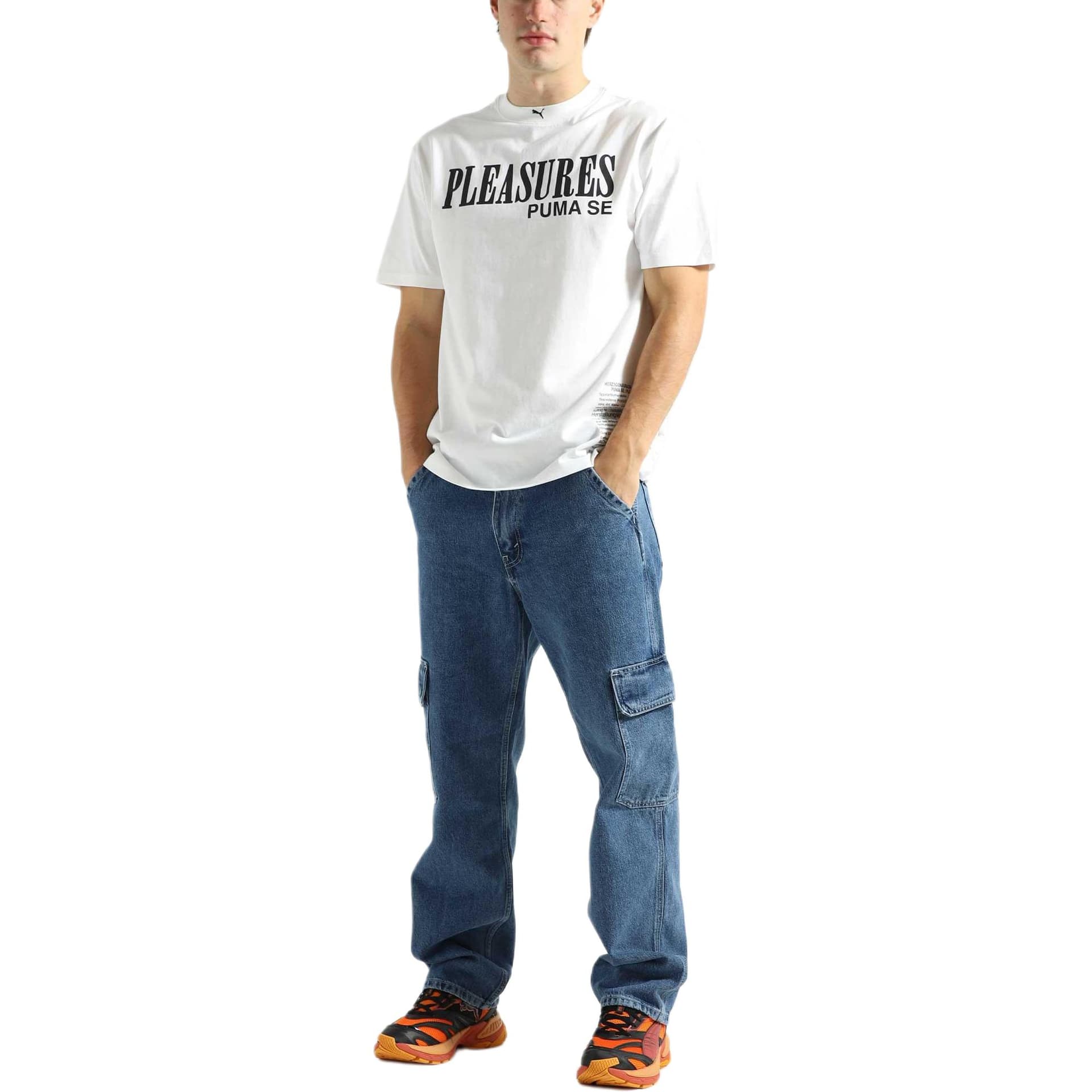 Футболка PUMA x PLEASURES Typo Tee T - изображение 3