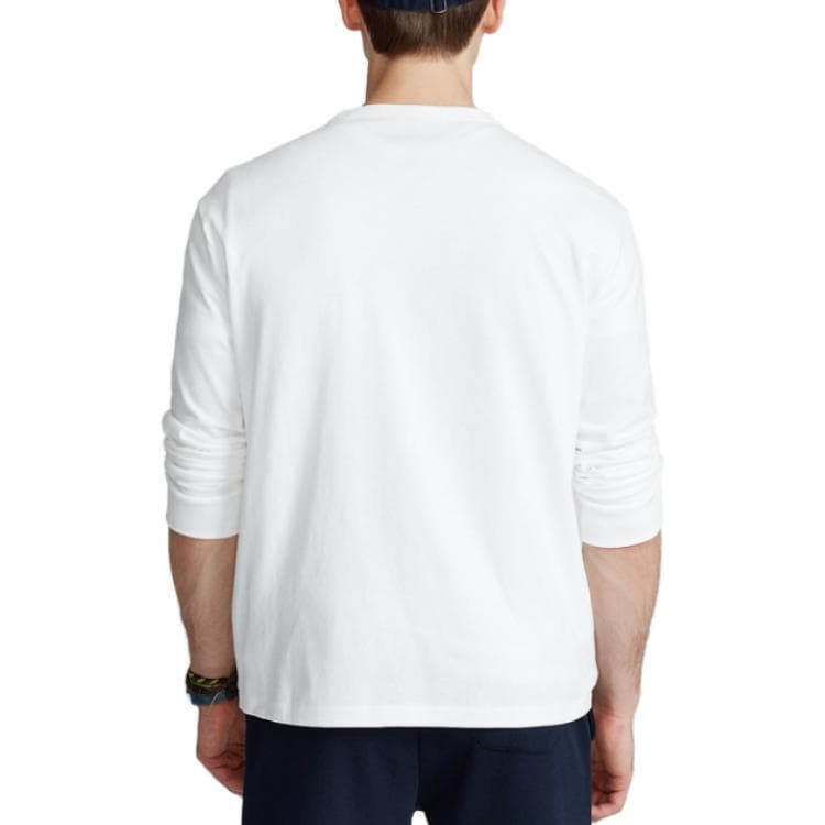 Футболка Polo Ralph Lauren T-рубашка мужская белая - изображение 3
