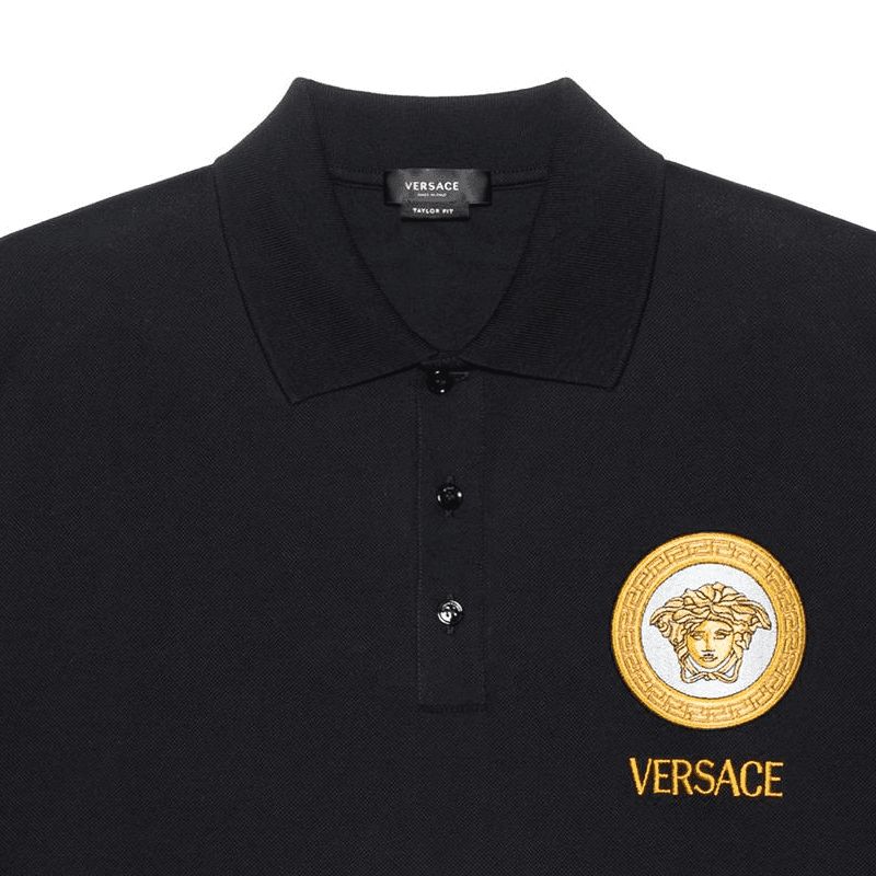 Поло VERSACE FW22 LogoPolo - изображение 6