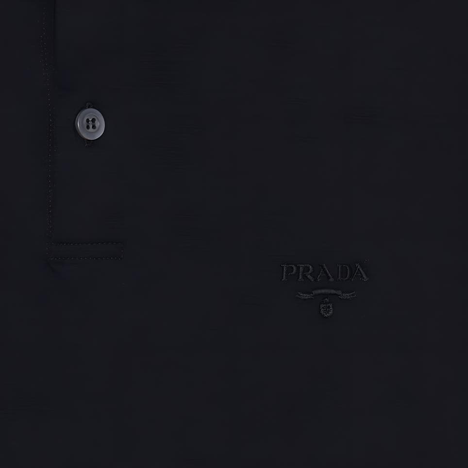 Поло Prada Polo Shirt Black - изображение 6