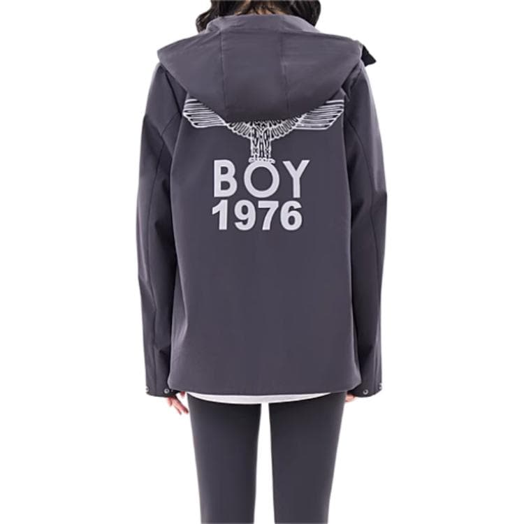 Куртка BOY LONDON Куртки и Пальто Унисекс Серый - изображение 3