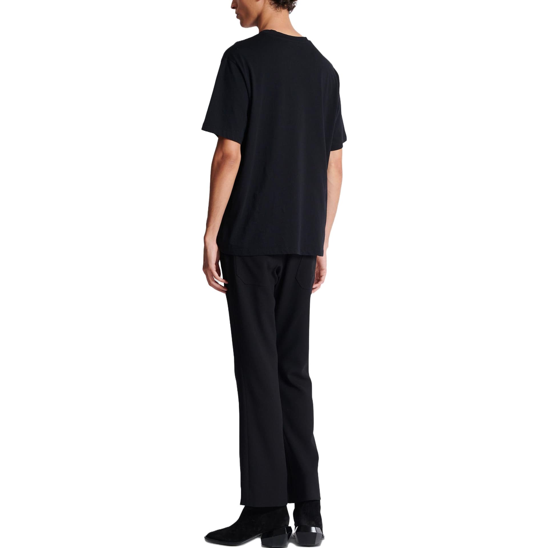 Футболка BALMAIN FW23 T-Shirt With Balmain Paris Label T - изображение 3