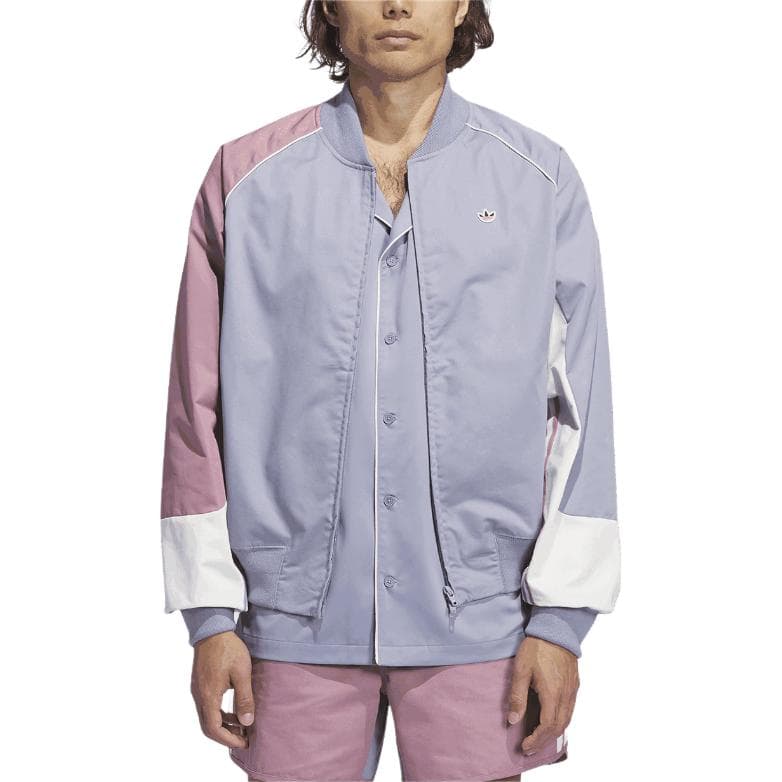 Куртка adidas Originals x CLOT Silver Violet - изображение 3