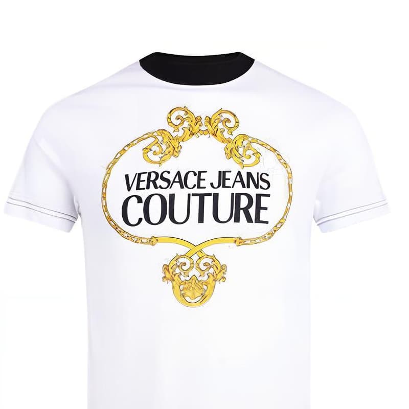 Футболка VERSACE JEANS COUTURE logoT - изображение 3