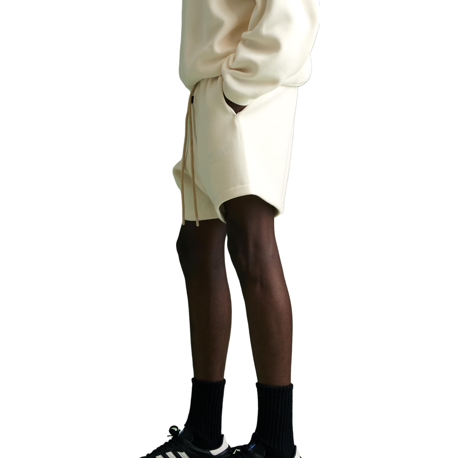 Шорты Fear of God Essentials Cloud Dancer - изображение 5