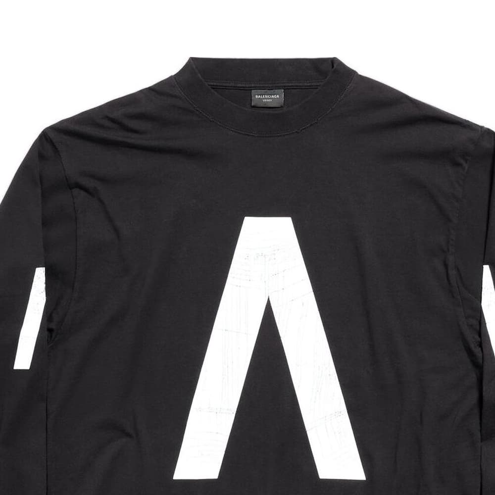 Кофта Balenciaga Archive Connected Long Sleeve T-Shirt Medium Fit T - изображение 6