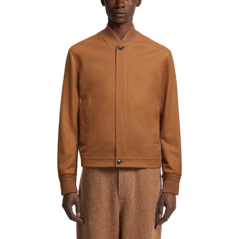 Куртка Zegna Brown Casual Jacket - изображение 2