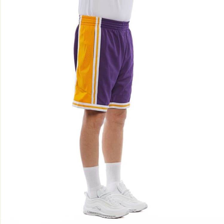 Баскетбольные шорты Mitchellness NBAlogo SW 84-85 - изображение 4