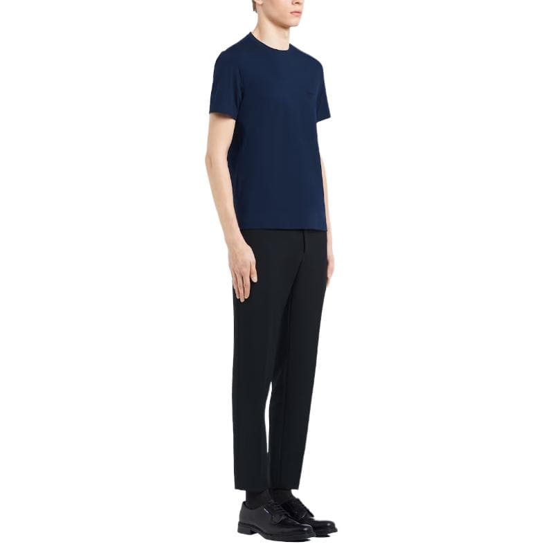 Футболка PRADA Stretch cotton T-shirt T - изображение 4