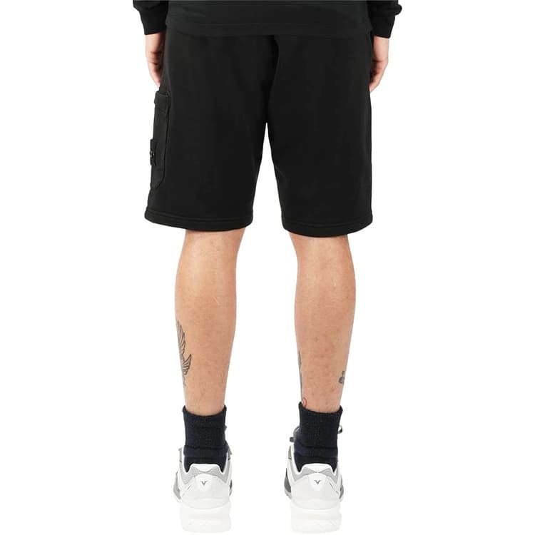 Шорты Stone Island Logo Shorts Black - изображение 3