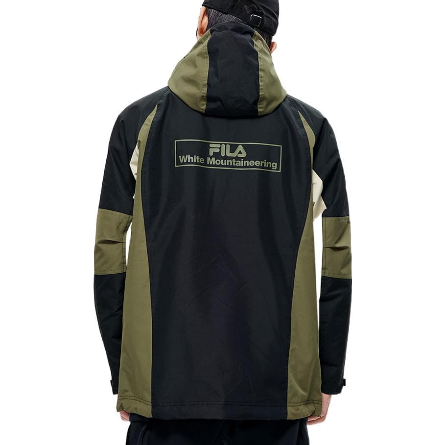 Зимняя куртка пуховик FILA FUSION x White Mountaineering Logo - изображение 4
