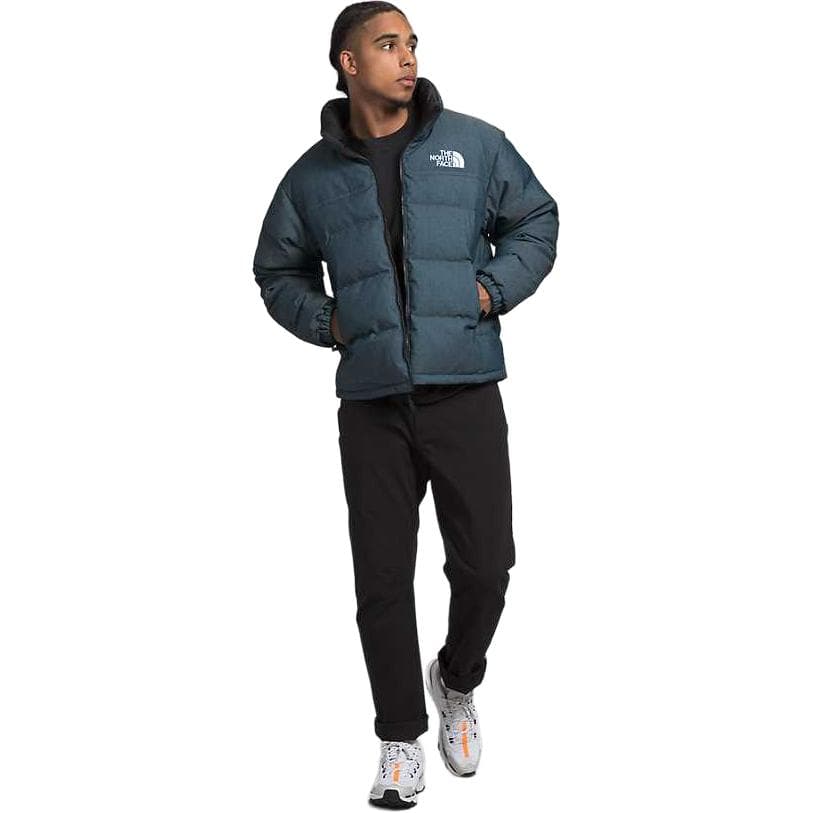 Зимняя куртка The North Face 92 Reversible Nuptse Denim Blue - изображение 3