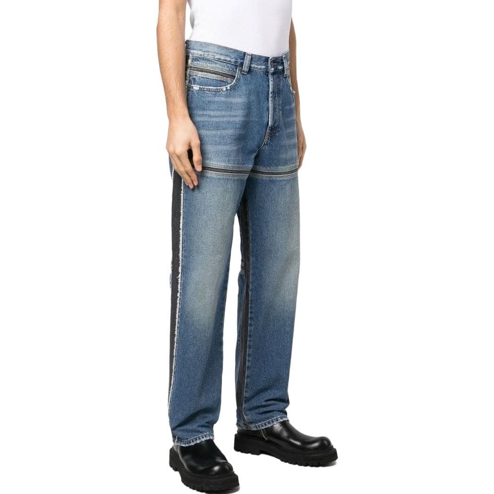 Штаны DIESEL Blue Men's Jeans DIESEL Синий Мужской Джинсы - изображение 4