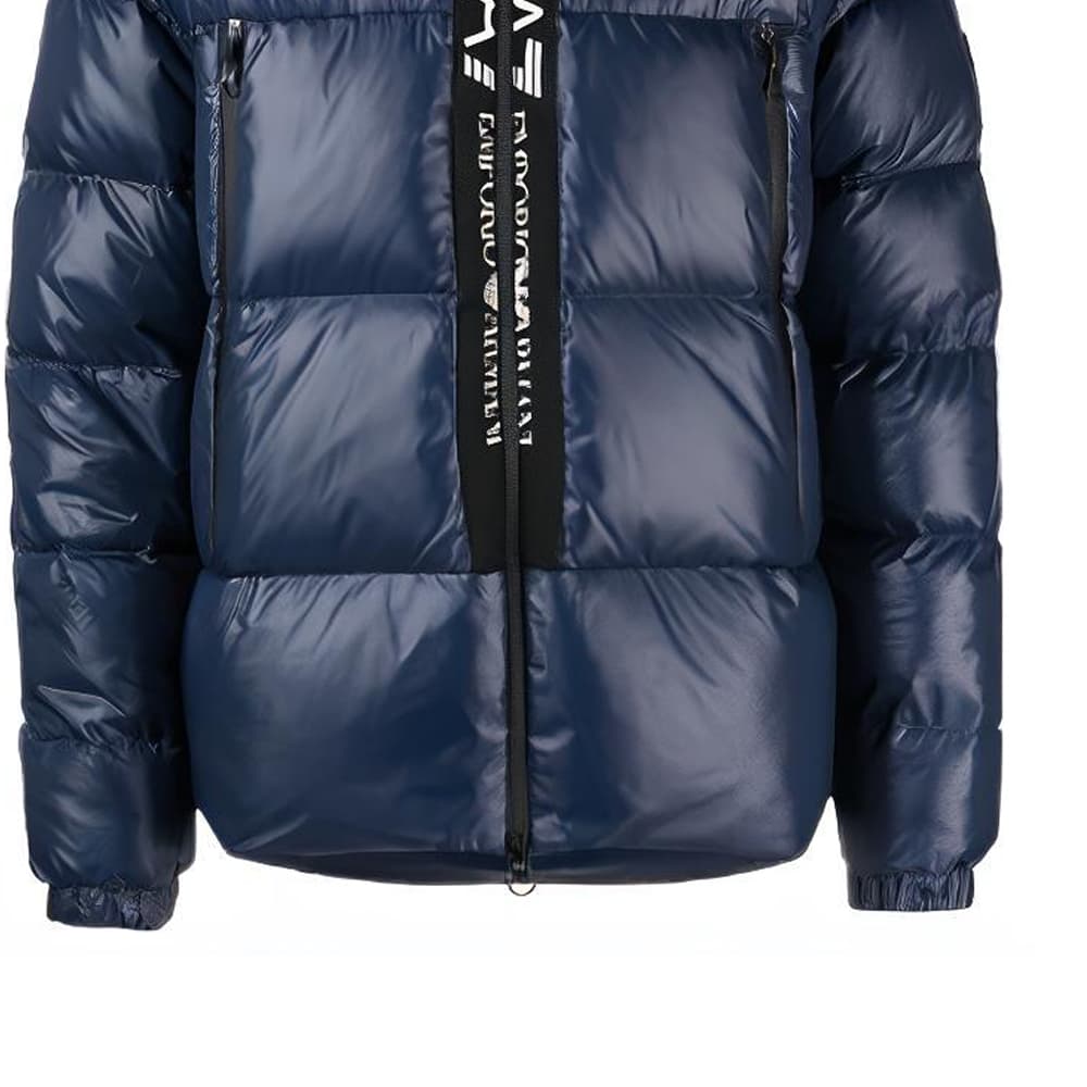 Зимняя куртка Emporio Armani FW22 Blue - изображение 5