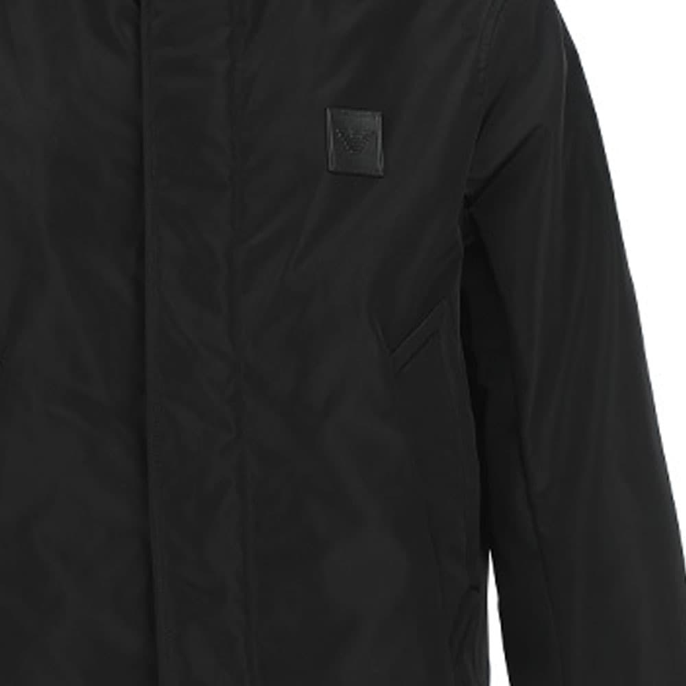Зимняя куртка пуховик Emporio Armani FW22 Black Cotton Jacket - изображение 7
