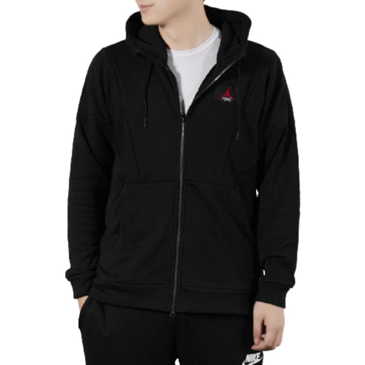 Куртка Air Jordan Full-Zip Hoodie Jacket Black - изображение 3