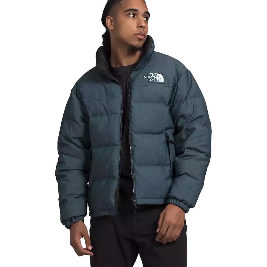 Зимняя куртка The North Face 92 Reversible Nuptse Denim Blue - изображение 2