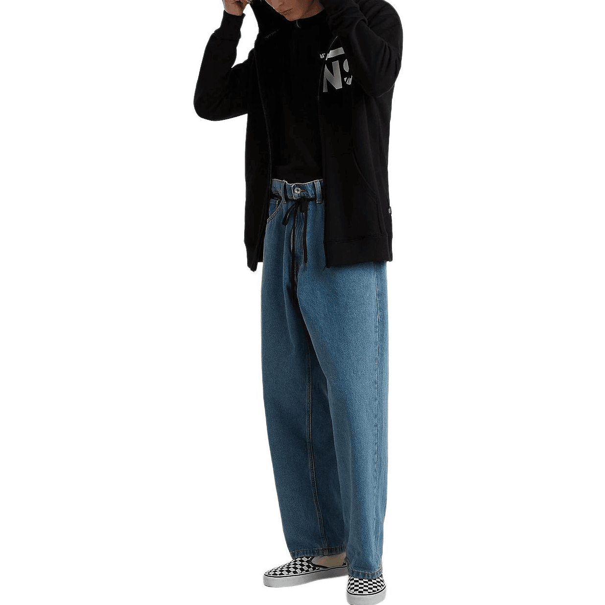 Штаны Vans Check-5 Baggy Denim Trousers - изображение 3