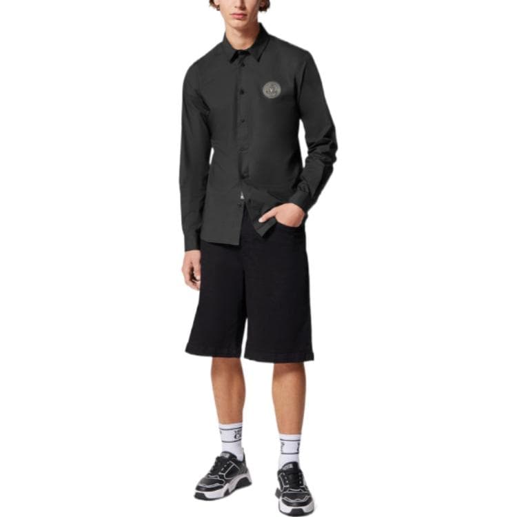 Рубашка VERSACE JEANS COUTURE SS23 Logo - изображение 2