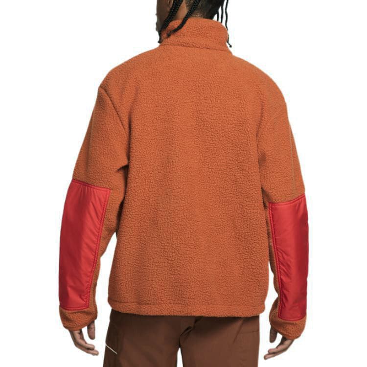 Nike Fleece Logo Jacket Orange - изображение 5