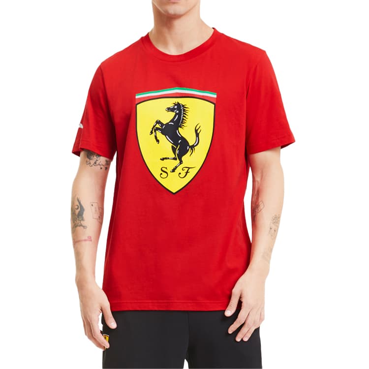 Футболка Puma Ferrari Race Big Shieldtee+ T - изображение 3