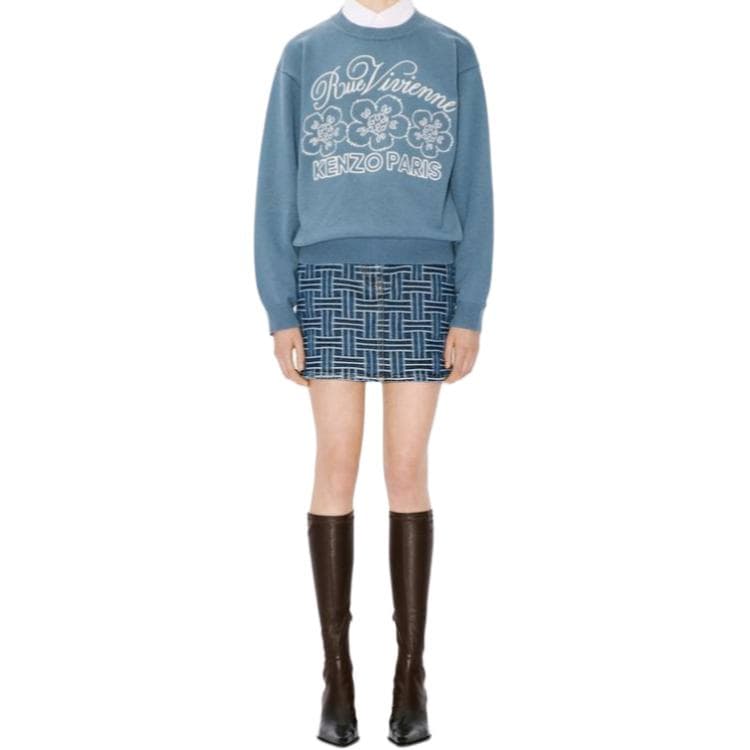 Кофта KENZO Синий Унисекс Свитеры - изображение 3