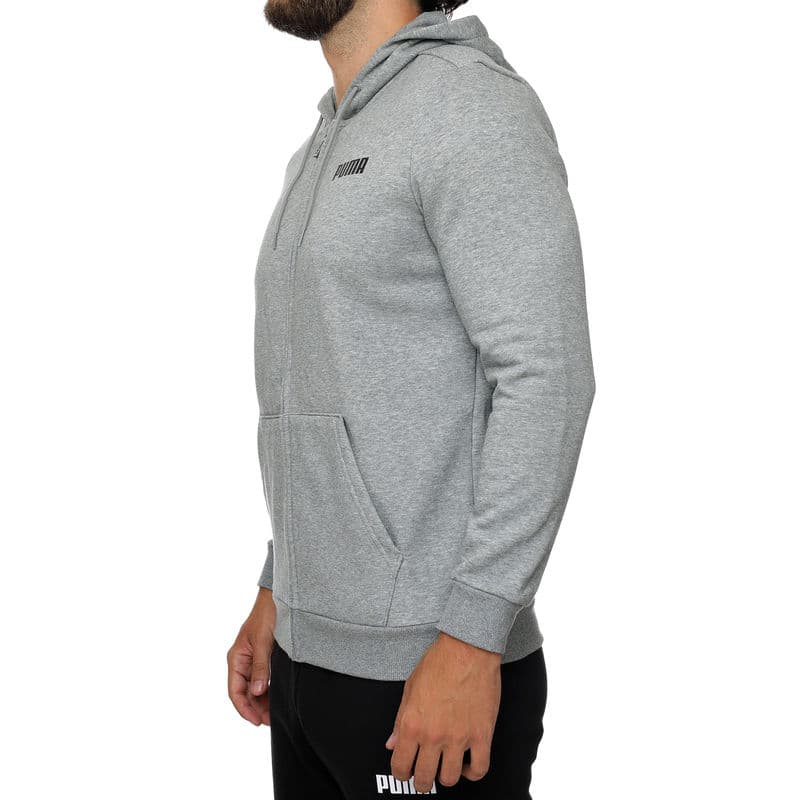 Худи PUMA Sweat Capuche Entirement Zipp Essentials Homme - изображение 5