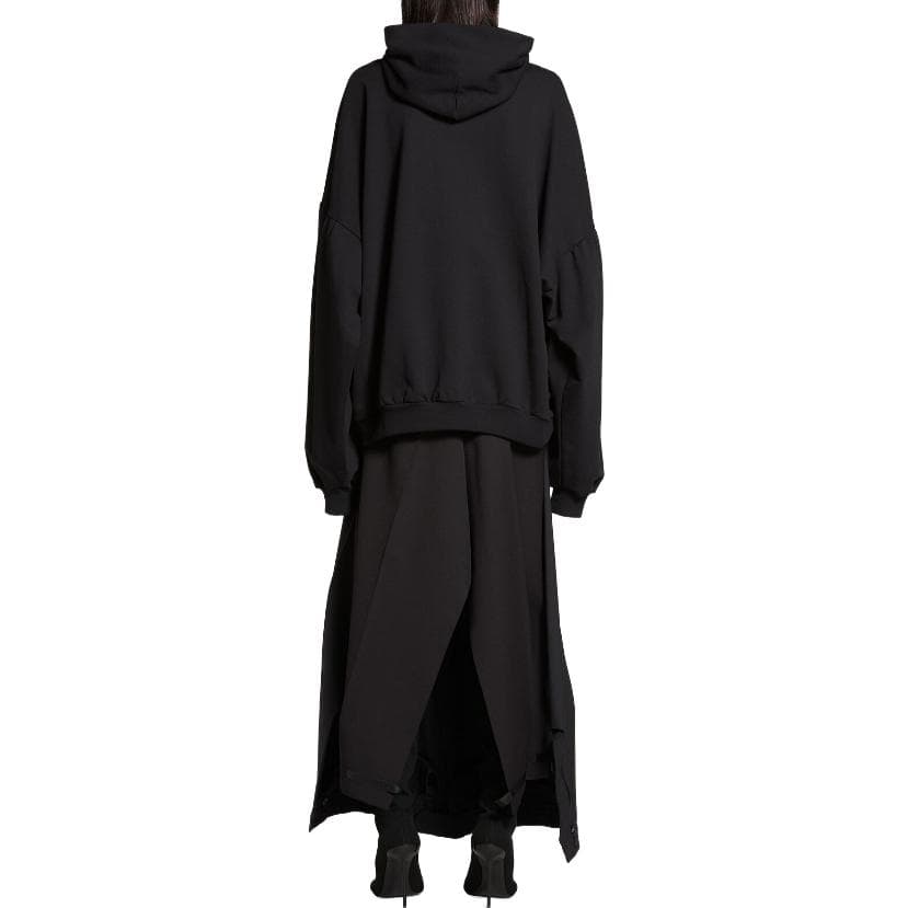 Худи Balenciaga FW23 Logo Hoodie Black - изображение 7
