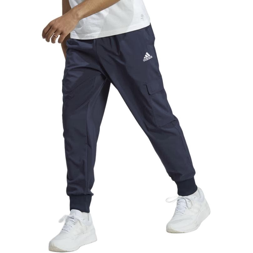 Штаны Adidas Essentials Y SL С 7 8 Pt Карго Брюки Мужские Легенда Чернила Синий - изображение 3