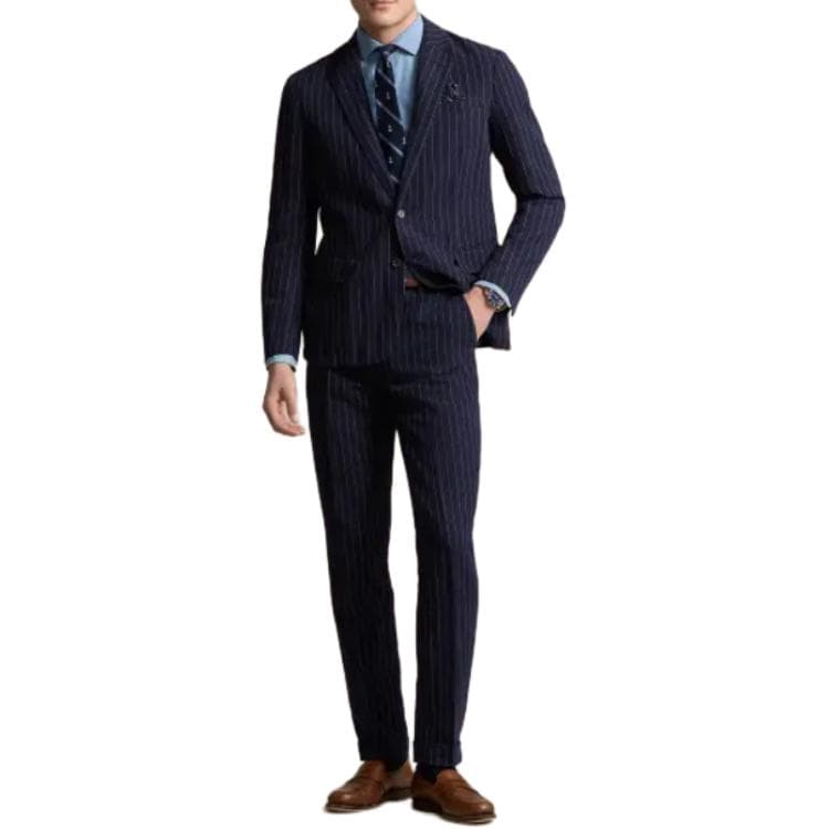 Пиджак Polo Ralph Lauren Polo Soft Modern Pinstripe Twill Jacket - изображение 2