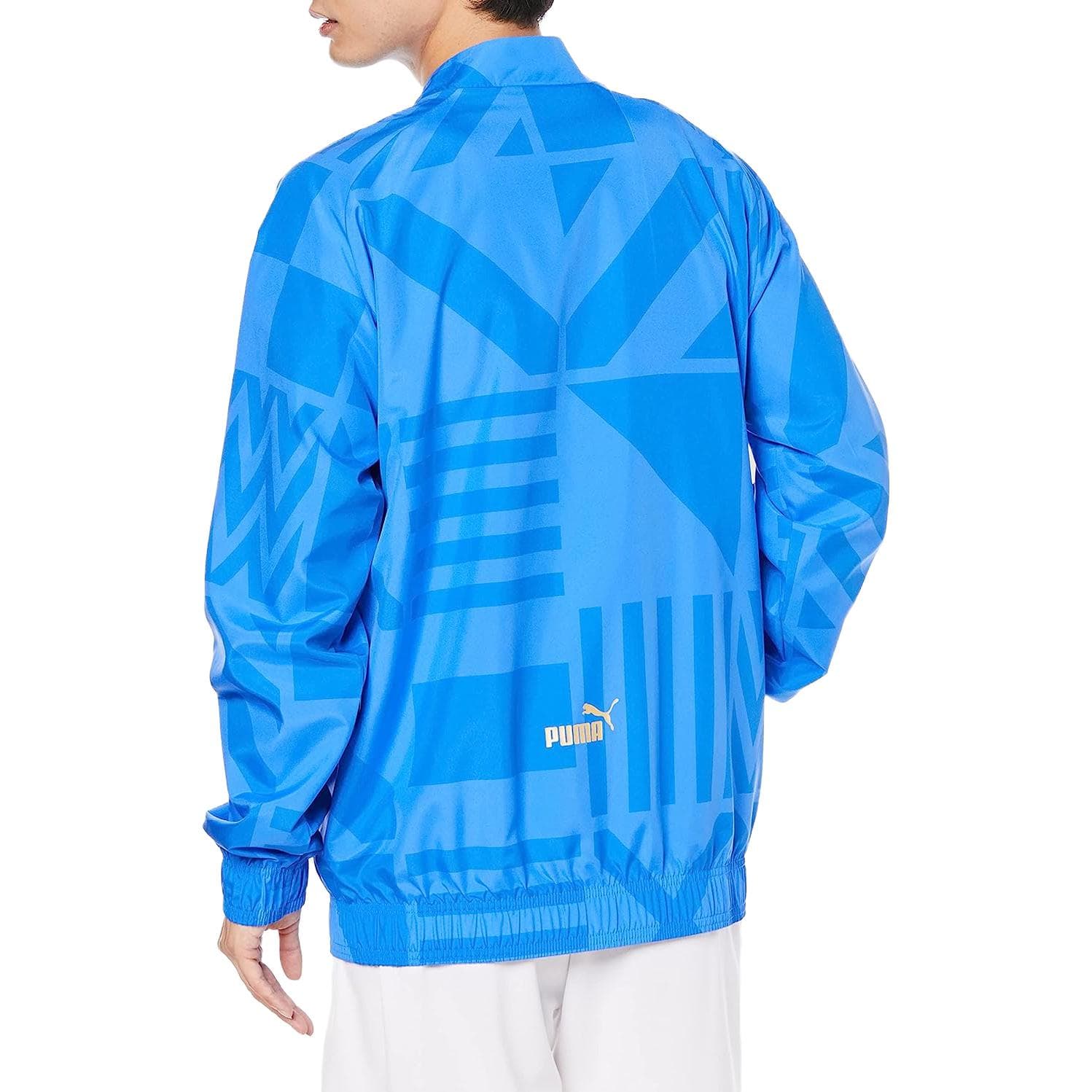 Куртка PUMA FICG Home Prematch Синий Мужской Куртки - изображение 4