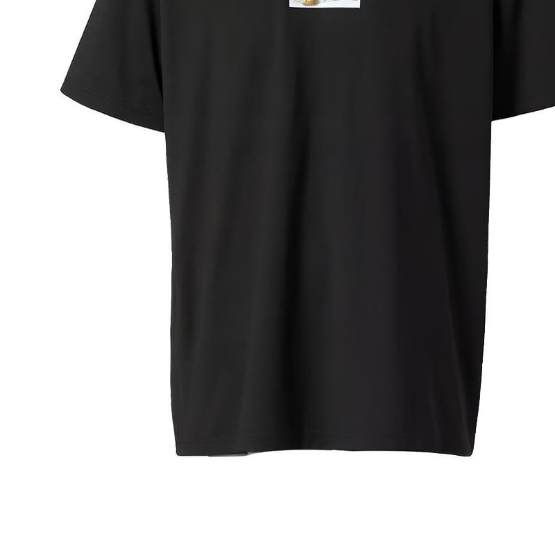Футболка Burberry Deer Print Cotton Oversized T-shirt T - изображение 4