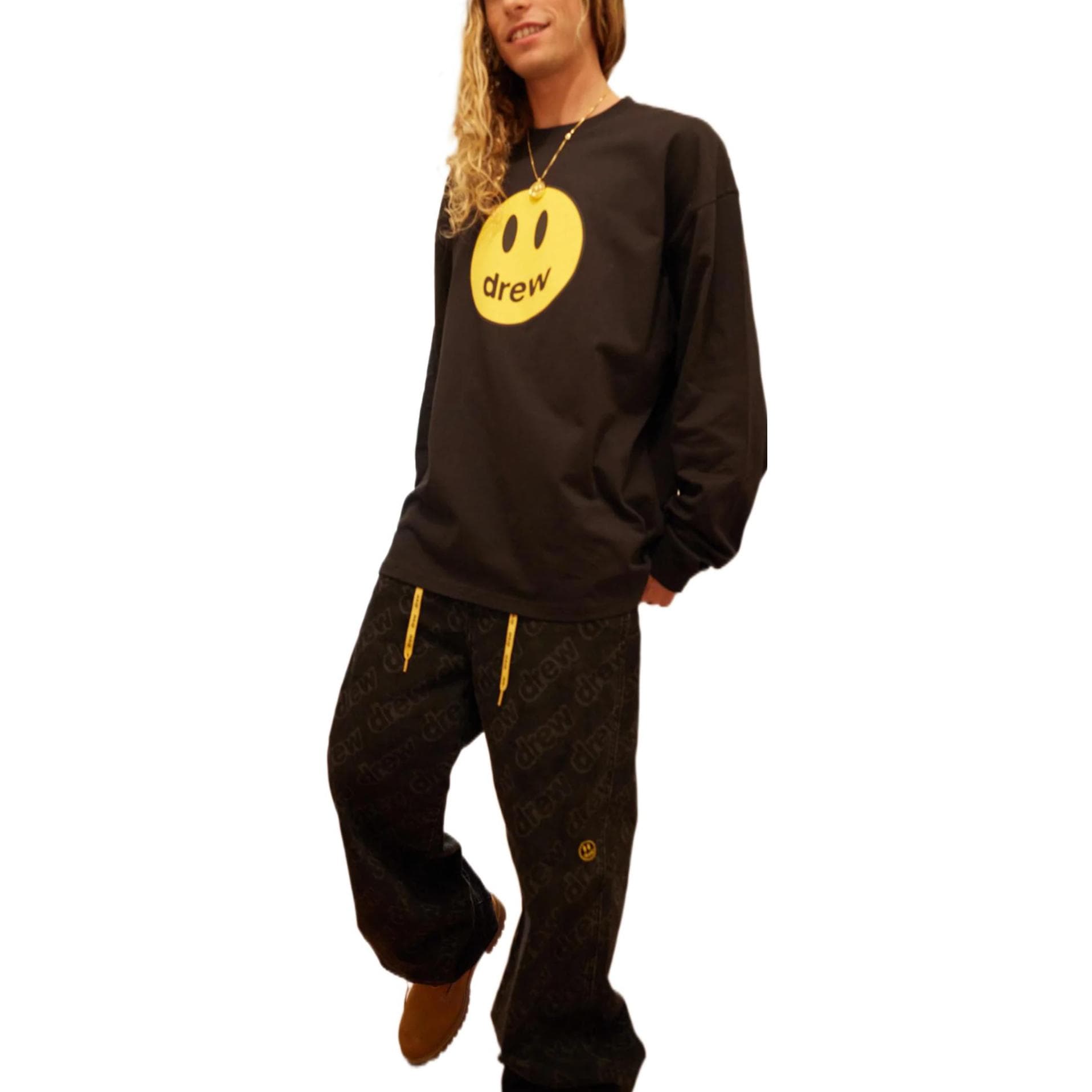 Футболка Drew House Mascot Ls Tee Black T - изображение 3