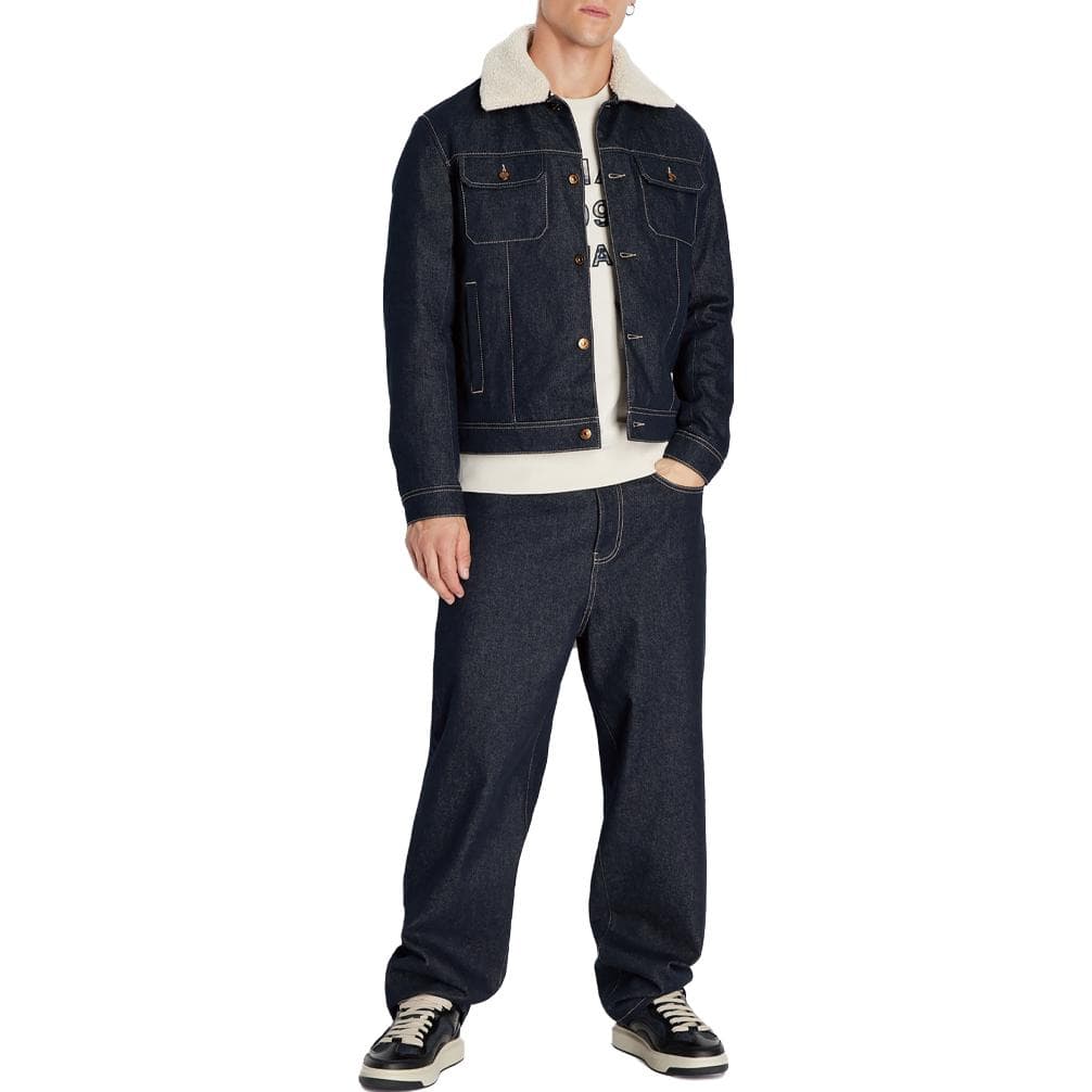 Зимняя куртка пуховик ARMANI EXCHANGE Logo - изображение 2