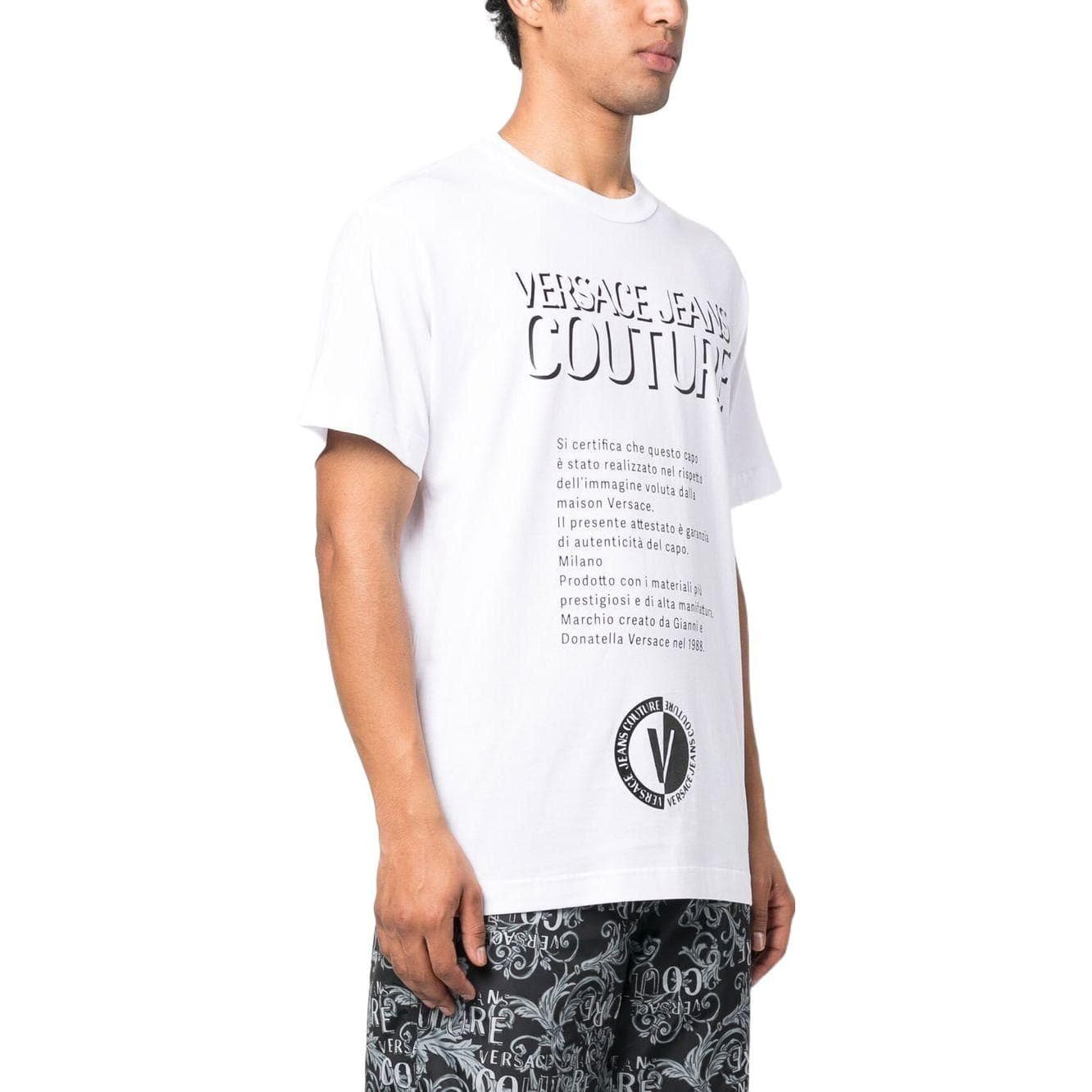 Футболка VERSACE JEANS COUTURE SS23 3DT - изображение 4