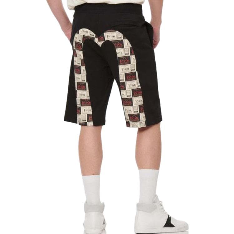 Шорты EVISU Shorts Black - изображение 4