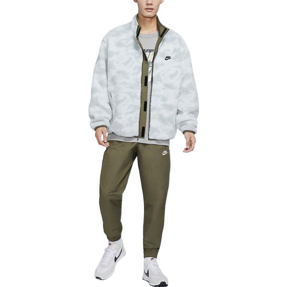 Nike Sherpa Jacket White - изображение 4