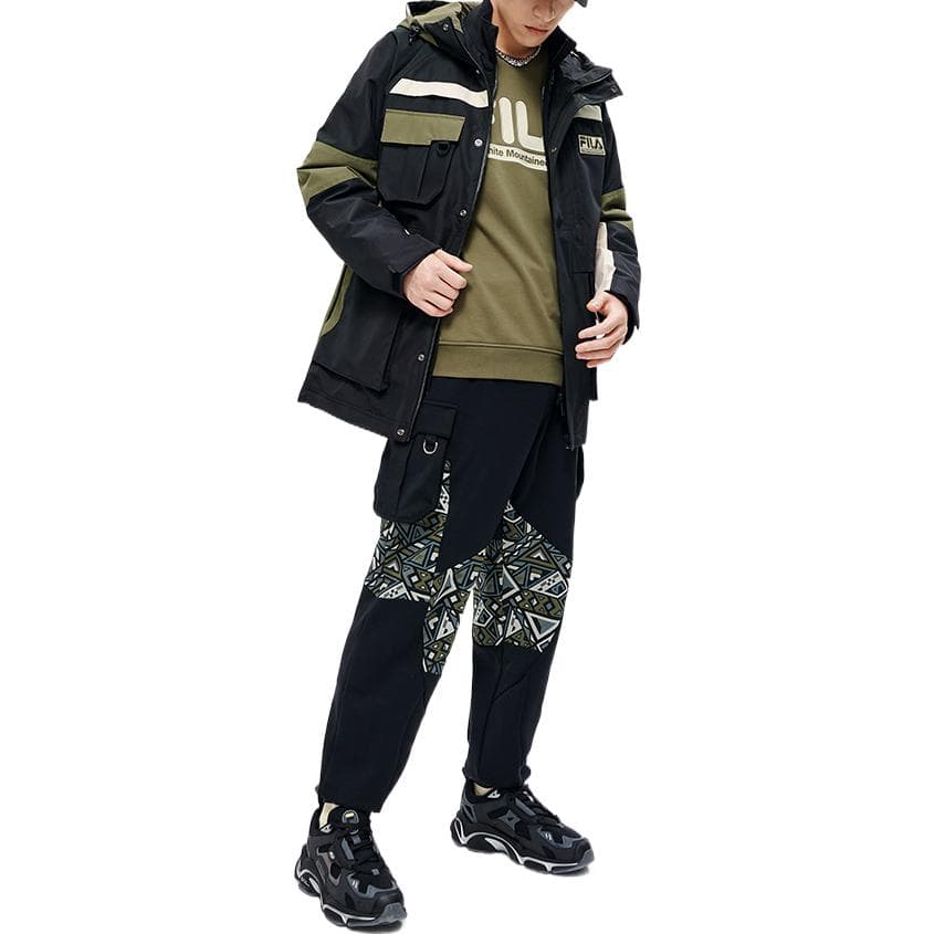 Зимняя куртка пуховик FILA FUSION x White Mountaineering Logo - изображение 2