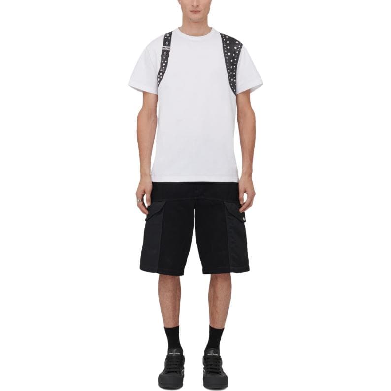 Футболка Alexander McQueen Studded Harness T-Shirt T - изображение 2