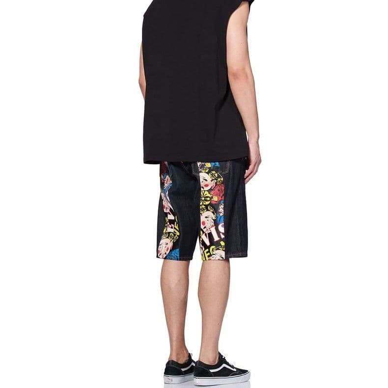 Джинсовые шорты EVISU SS21 m - изображение 4