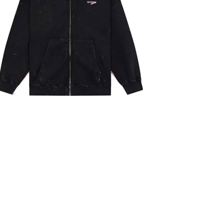 Куртка WE11DONE FW23 Куртка Унисекс Черная - изображение 3