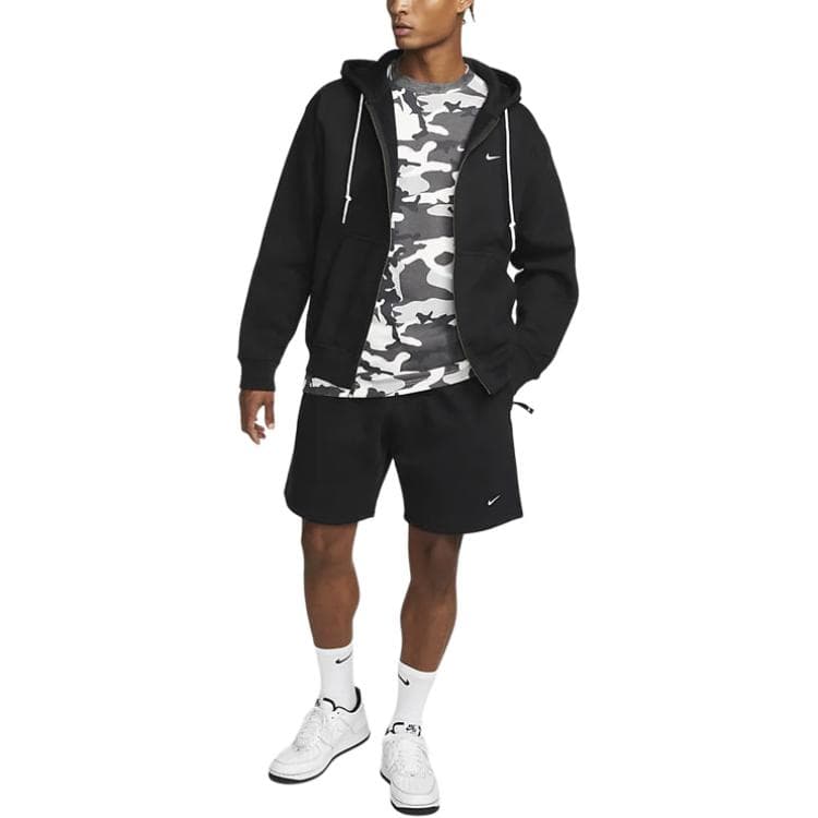 Куртка Nike Solo Swoosh Black - изображение 5