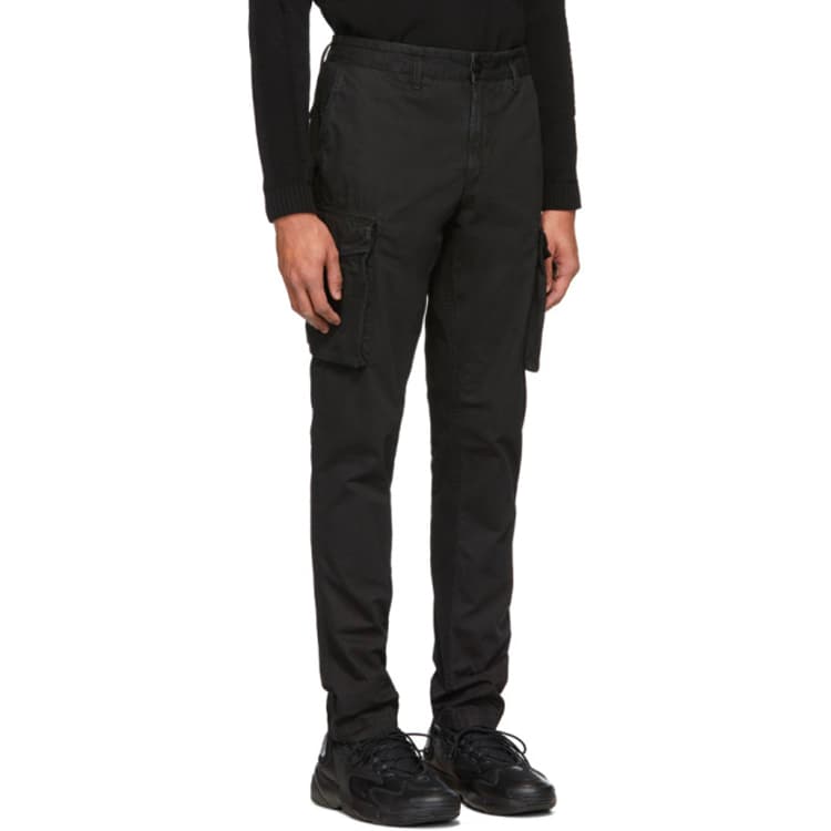Штаны Stone Island Cargo Pants Black - изображение 5