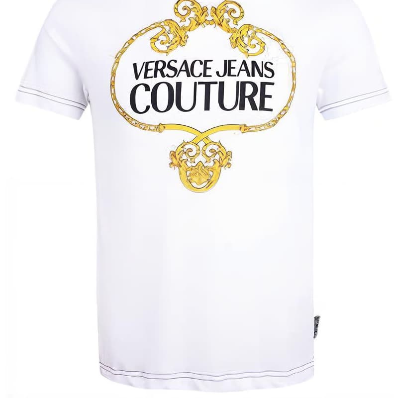 Футболка VERSACE JEANS COUTURE logoT - изображение 2