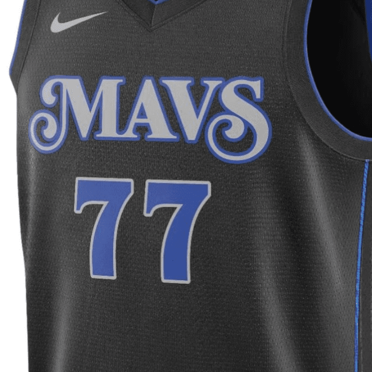 Баскетбольная майка Nike Mavericks 77 Luka Doncic Jersey - изображение 4