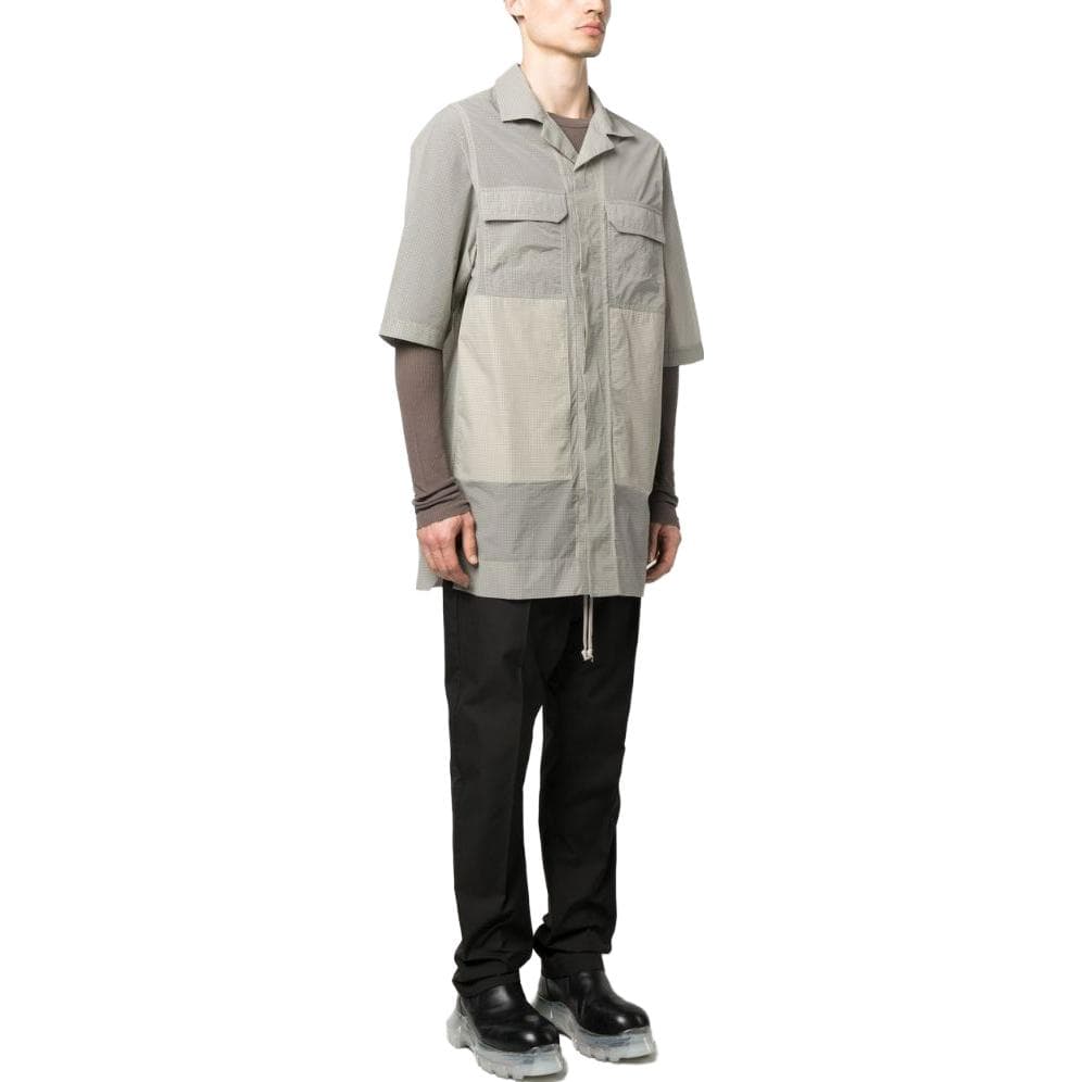 Рубашка Rick Owens Серый Мужской Рубашки - изображение 2