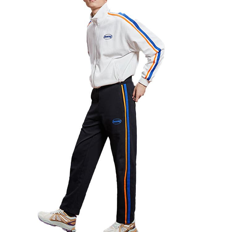 LiNing Sports Fashion Zip Hoodie Set Men Off-White - изображение 7