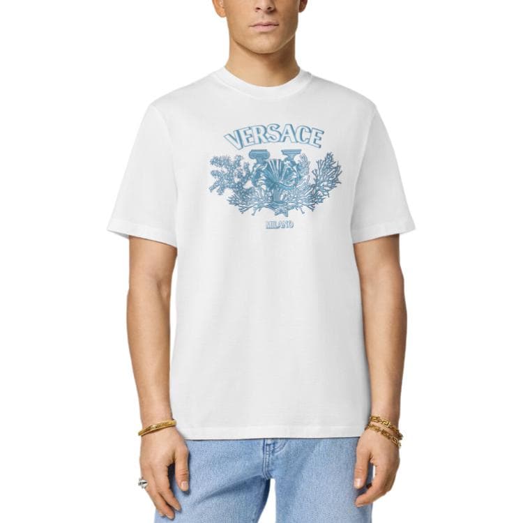 Футболка VERSACE La Vacanza SS24 LogoT - изображение 3