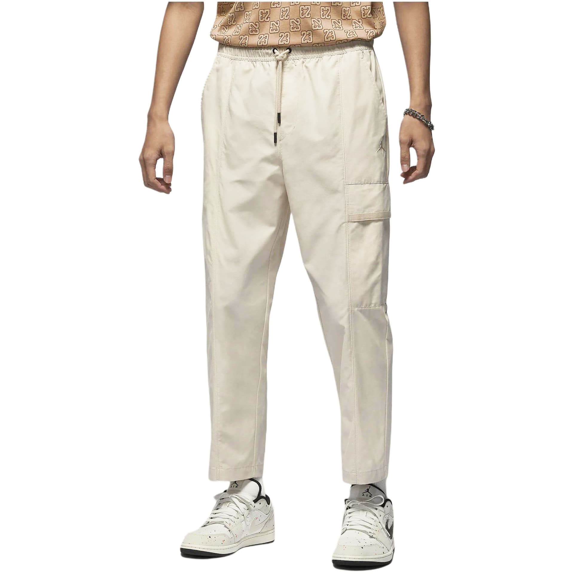 Штаны Jordan Essentials Повседневные брюки Мужские Хаки - изображение 4