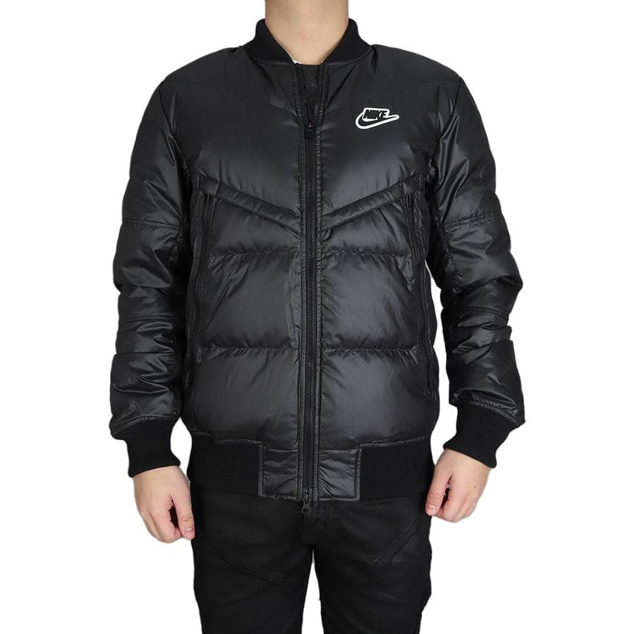 Зимняя куртка Nike Sportswear Down-fill Windrunner Black - изображение 4